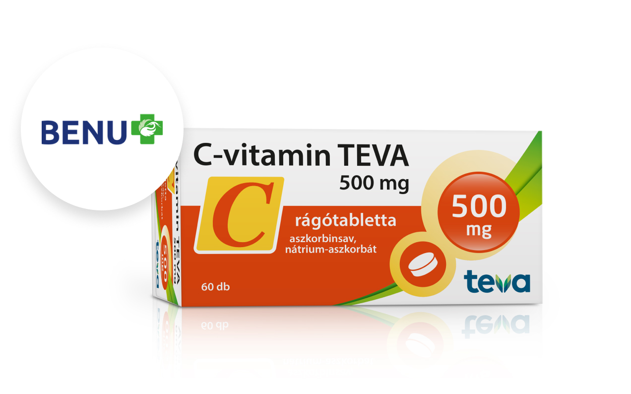 C-Vitamin Teva 500mg 60x